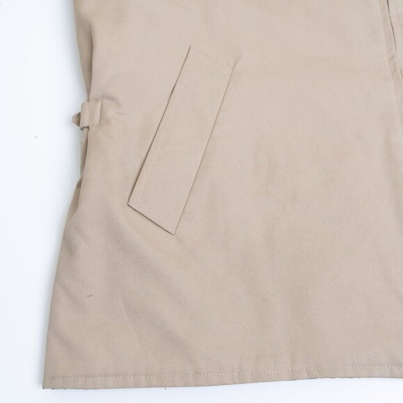 Aquascutum Jacket Zip Up Coat England Plaid Lined Vintage Mens Small - Picture 8 of 16